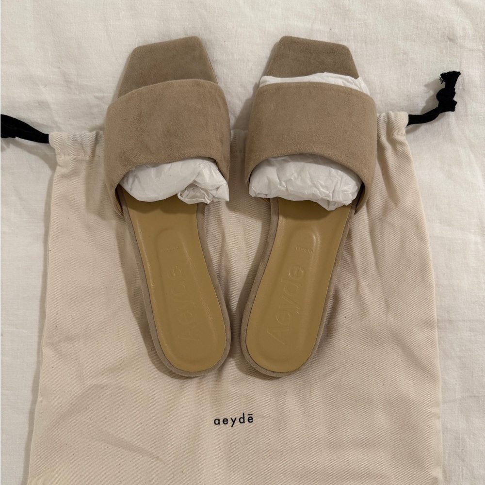 Aeyde Anna Suede Mules, 39 - Picture 6 of 12